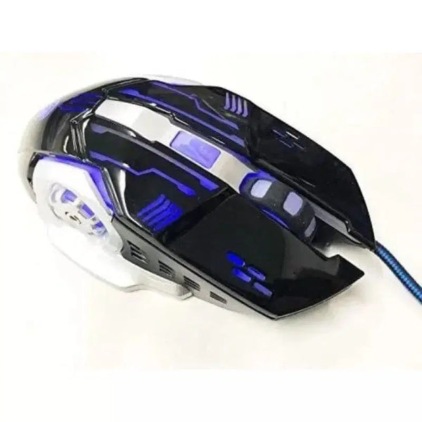 T9 Optical Gaming Mouse, RGB LED, 3200DPI, USB Wired, Ergonomic, High Precision for PC Gamers