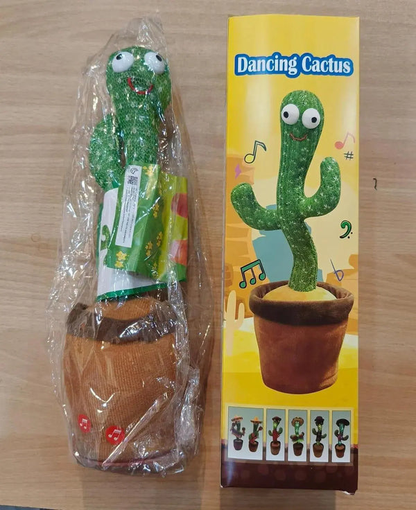 Musical Dancing Cactus Plush Toy for Kids – 1 Pc, Perfect for Boys & Girls Ages 1-10
