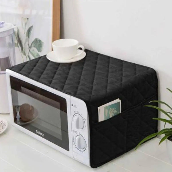 Cotton Quilted Microwave Oven Cover -