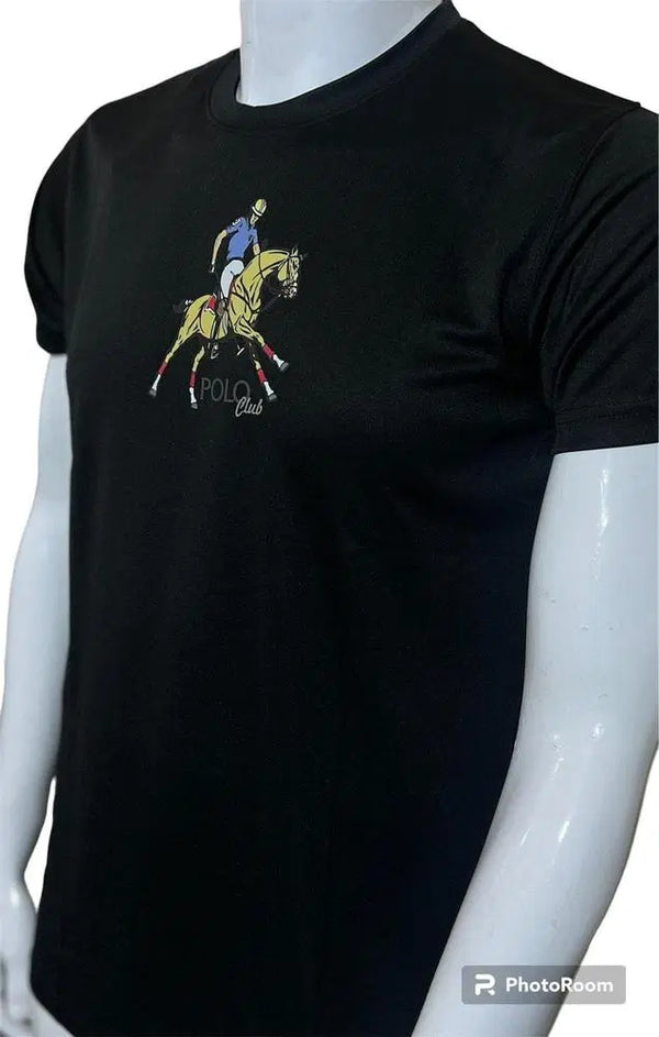 1 Pc Men's Polyester Printed T-Shirt