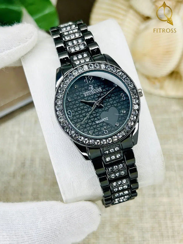 Stylish Women's Quartz Watch with Chain Strap - 1 Pc