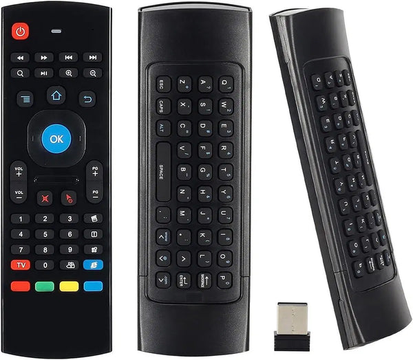 MX3 Air Fly Mouse Remote with QWERTY Keyboard