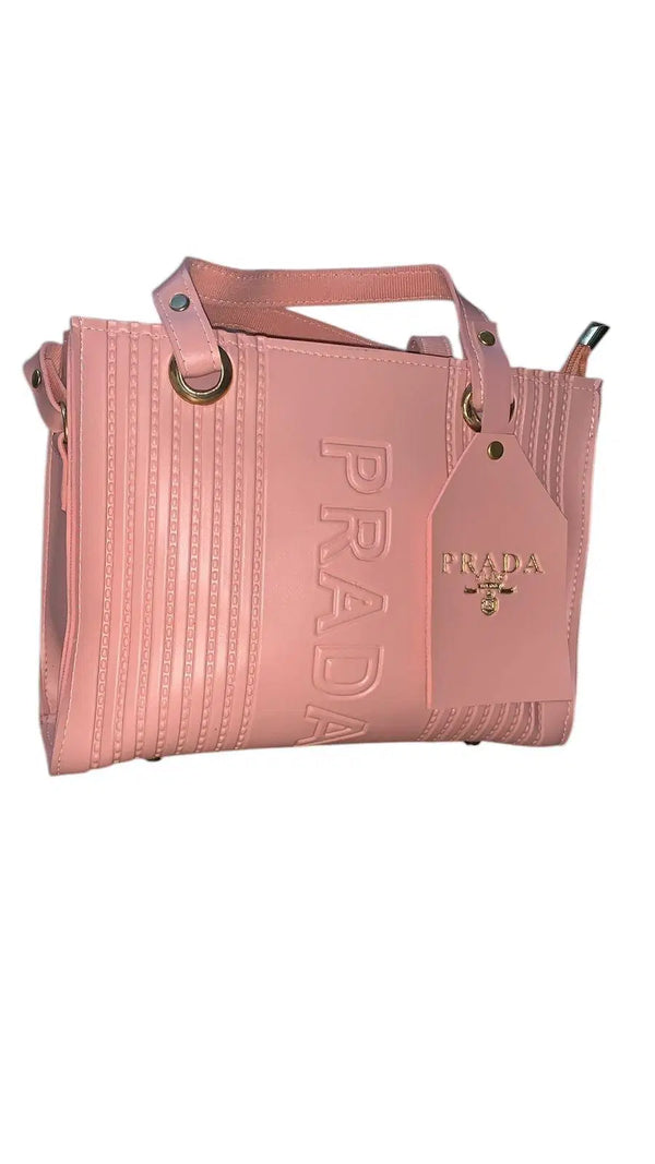 Stylish Women's Textured Rexine Hand Bag