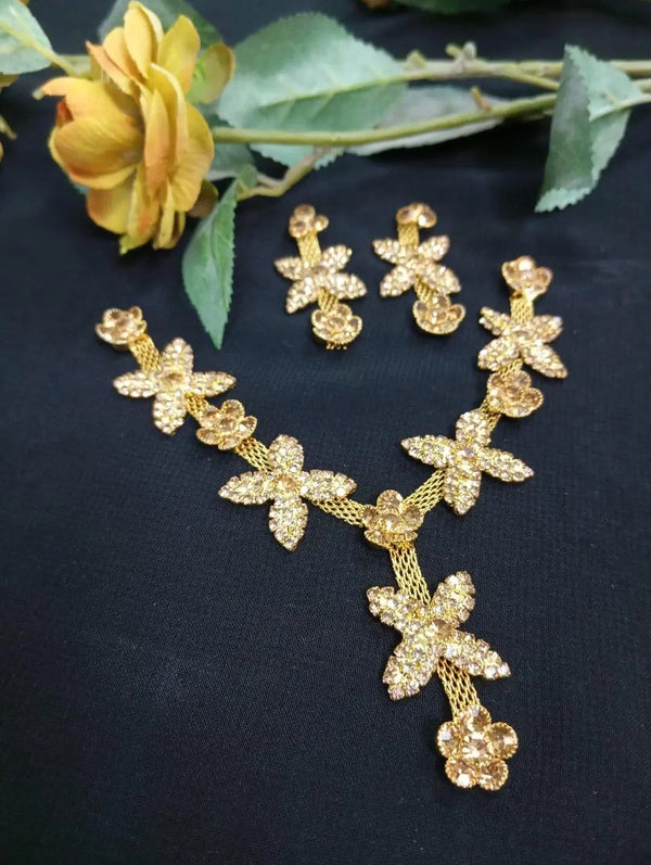 Gold Plated Necklace Set