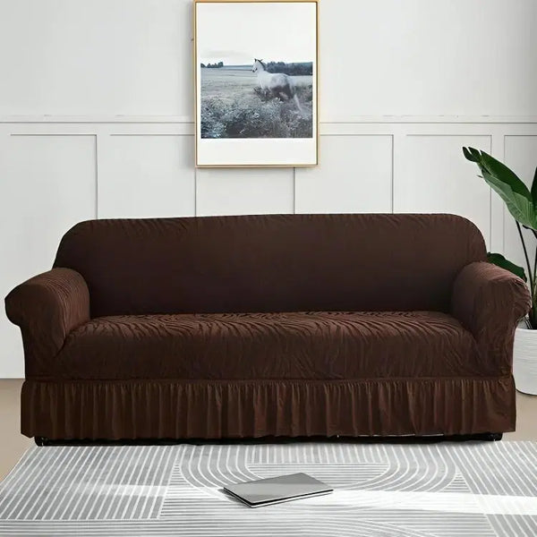 3 Seater Jersey Plain Sofa Covers